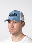 Бейсболка VON DUTCH арт. VD/2/CB/TEN  (голубой)